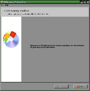 CDDVD Recovery Setup