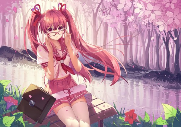 Bai Si Shaonian - Sakura Miku. Vocaloid