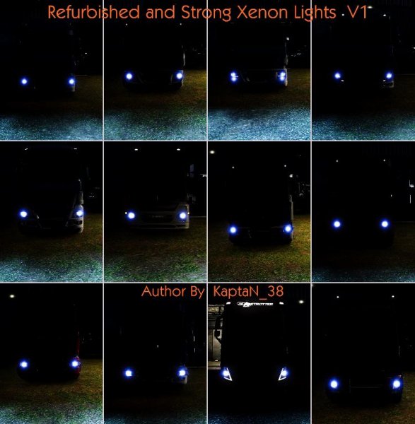 Refurbished and Strong Xenon LightsV1 Ka