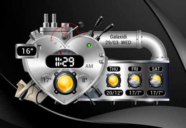 Mechanical Heart Widget
