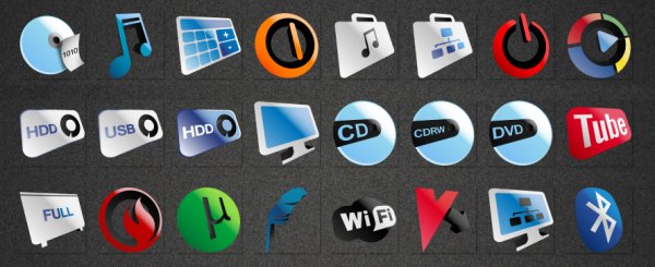 Dock icons
