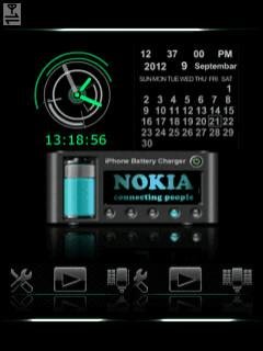 Nokia часы календарь анимация