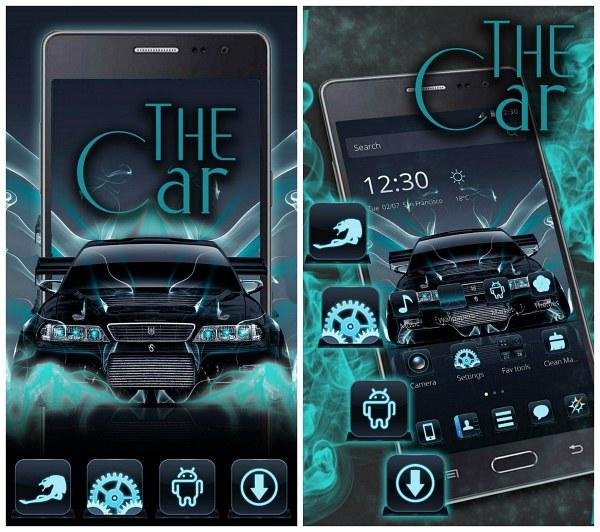 Neon car Theme v1.1.12