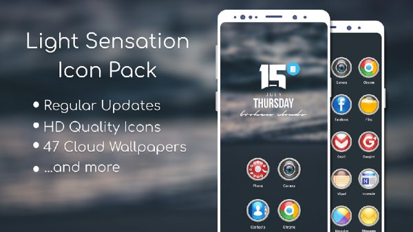 Light Sensation Icon Pack v2.0.1