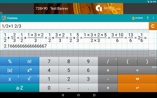 Fraction Calculator Mathlab PRO v3.0.36