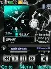 Animated Clock Music Player