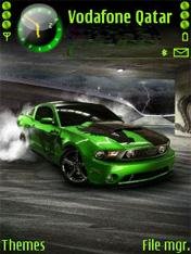 Green Mustang