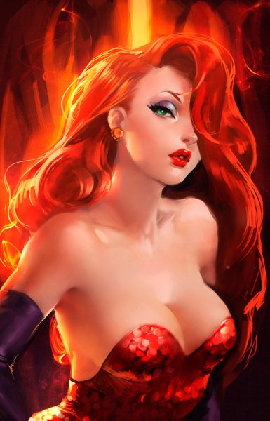 Sakimichan - Jessica Rabbit 1