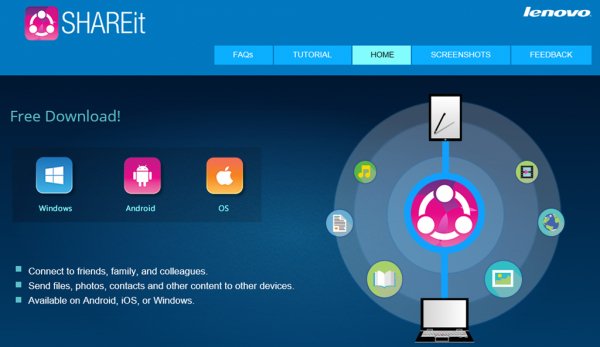 Lenovo SHAREit for Win XP-7