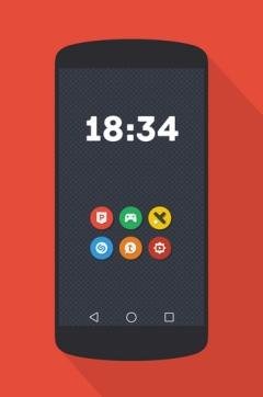 Naxos Flat Round Icon Pack v3.3.3
