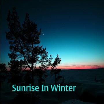 sunrise in winter (repack by kosterok7)