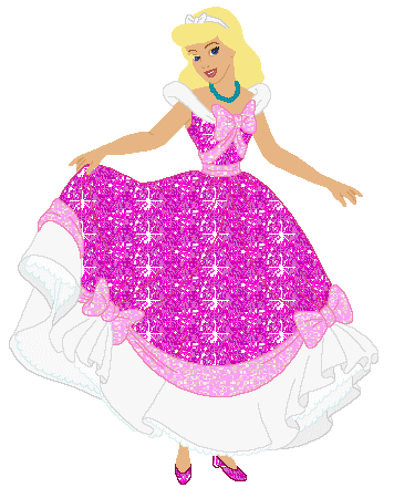 Disney princesses Glitter Gifs