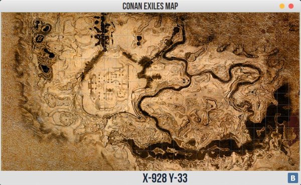 Conan Exiles Map