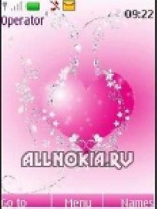 Pink heart animated by Galina53