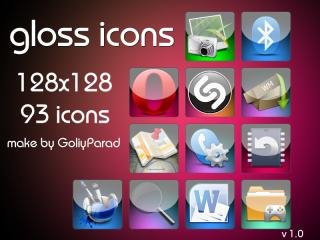 Gloss Icons By GoliyPatad