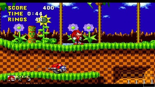 Knuckles the Echidna in Sonic the Hedgeh