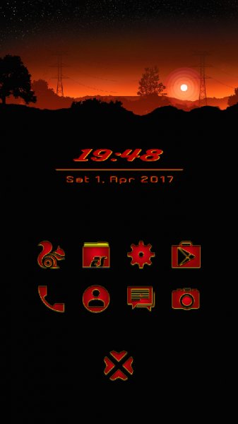 Grasp Red Icon Pack 1.1