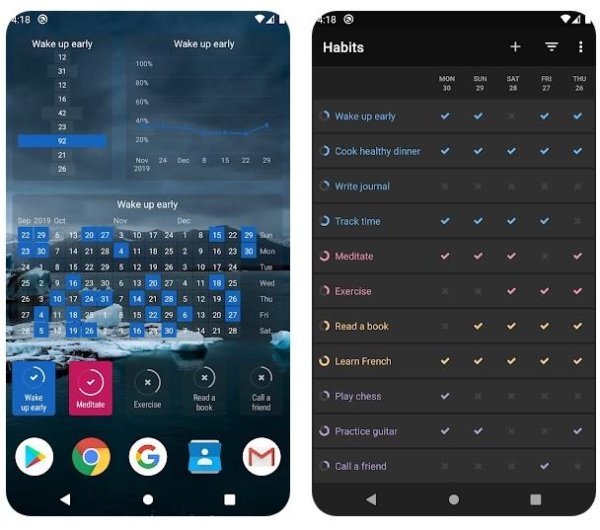 Привычки ( Loop - Habit Tracker 1.8.10)
