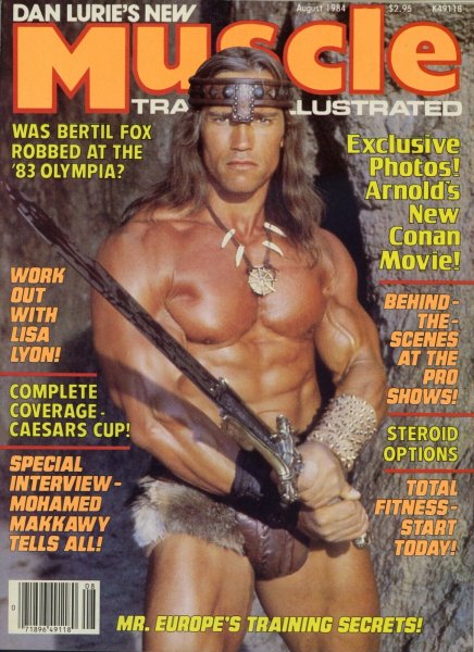 Muscle-Training-IllustratedAugust-1984-Arnold-as-Conan-Cover