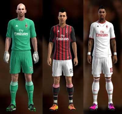 AC Milan 13-14 Kit Set by Ramz (1)