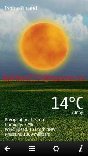 myWeather 1.01(0)Rus