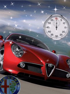 Car alfa romeo спидометр