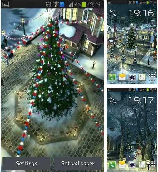 happyfriday-livewallpaper-snowvillige