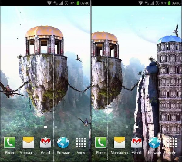 Fantasy World 3D LWP - v.1.0