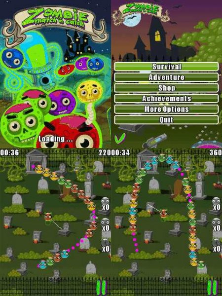 Zombie Match n Catch 240x400 Sam S5230
