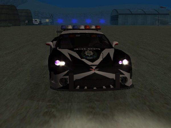 Corvette C6 Police NFS MW