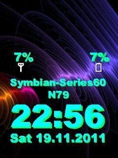 abstract indicators clock