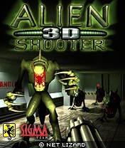 3D Alien Shooter RUS nokia s40 240x320