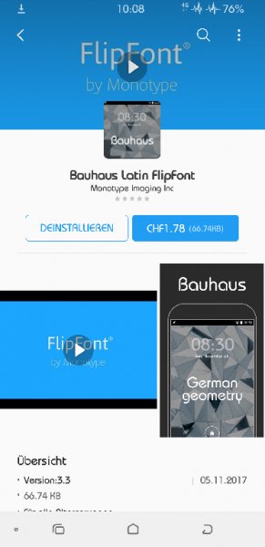 Bauhaus FlipFont 3.2