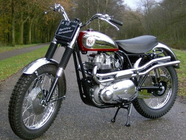 BSA 10 SPITFIRE SCRAMBLER (1962г.)