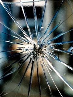 Broken glass
