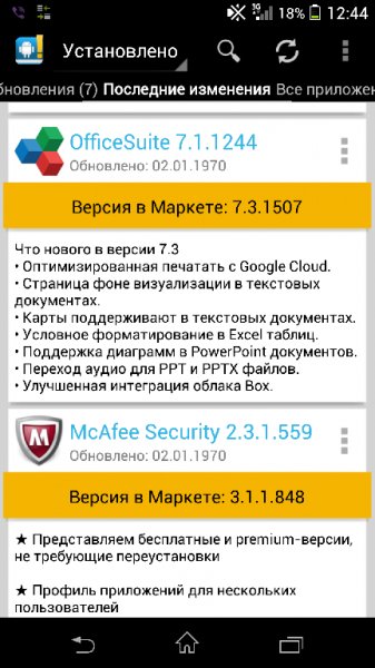 Changelog Droid 3 6