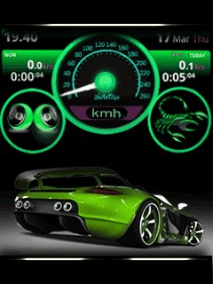 Car супер тачка спидометр db9