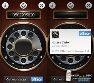 Rotary Dialer Touch nokia 5230