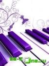 Purple piano