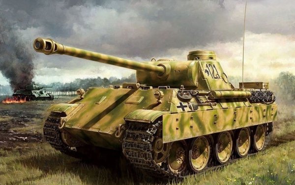 German Medium Tank Sd.Kfz.171 Panther Ausf.D