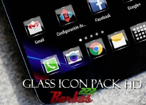 Glass Icon Pack HD v.2.4
