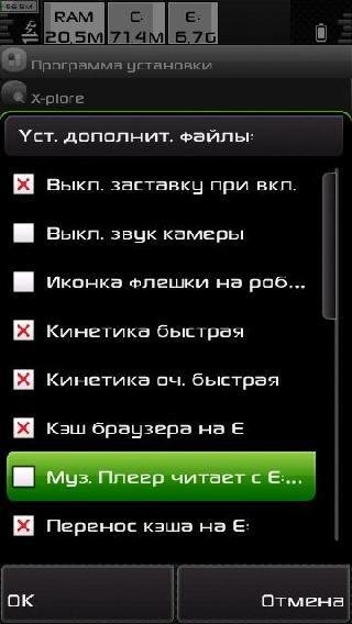 modification