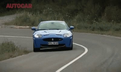 Jaguar XKR-S Blue