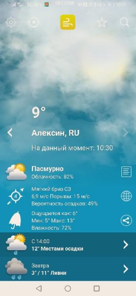 Погода+XL.v.1.5.0.9 Rus PRO