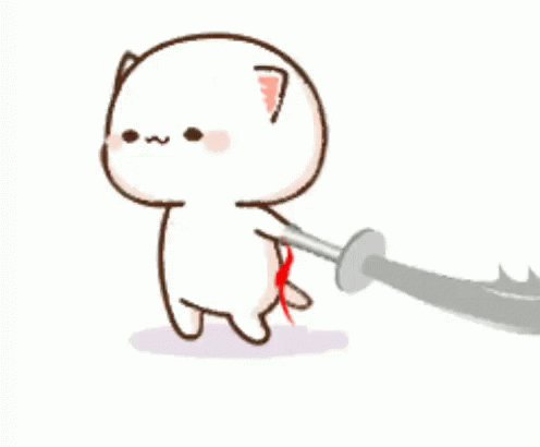 Kitten Sword GIF - Kitten Sword Cartoon - Discover &amp; Sha