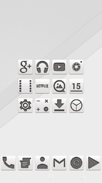 White - Icon Pack - v.3.2.4.1