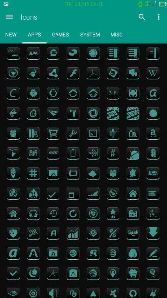 VRS Teal Icon Pack - v.1.0.0