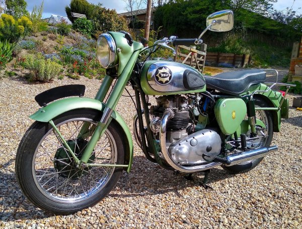 BSA A7 SS (1954г.)