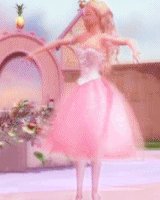 barbie gifki platya princessy multfil