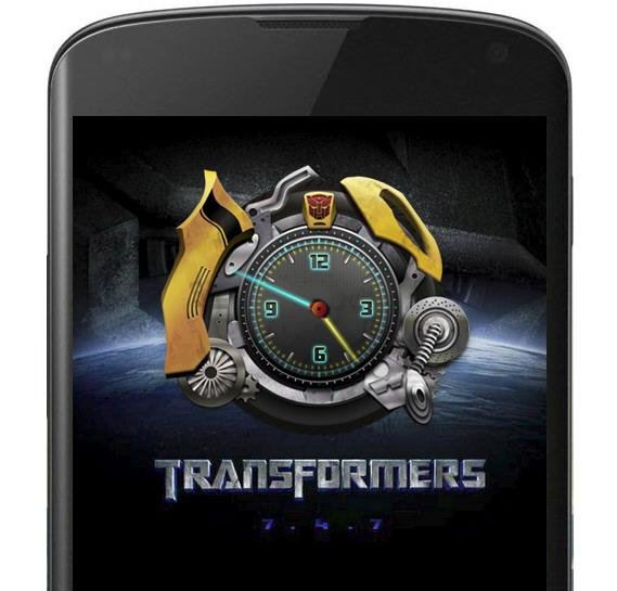 Transformers Bumblebee Clock